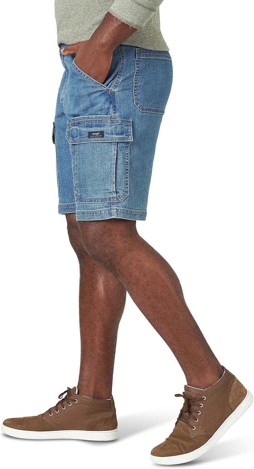 Wrangler Authentics Men's Classic Cargo Stretch Short