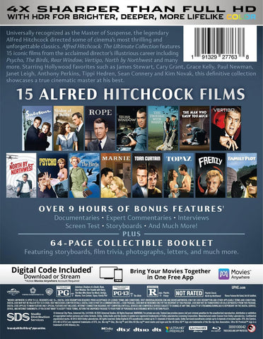Alfred Hitchcock: The Ultimate Collection - 4K Ultra HD + Digital