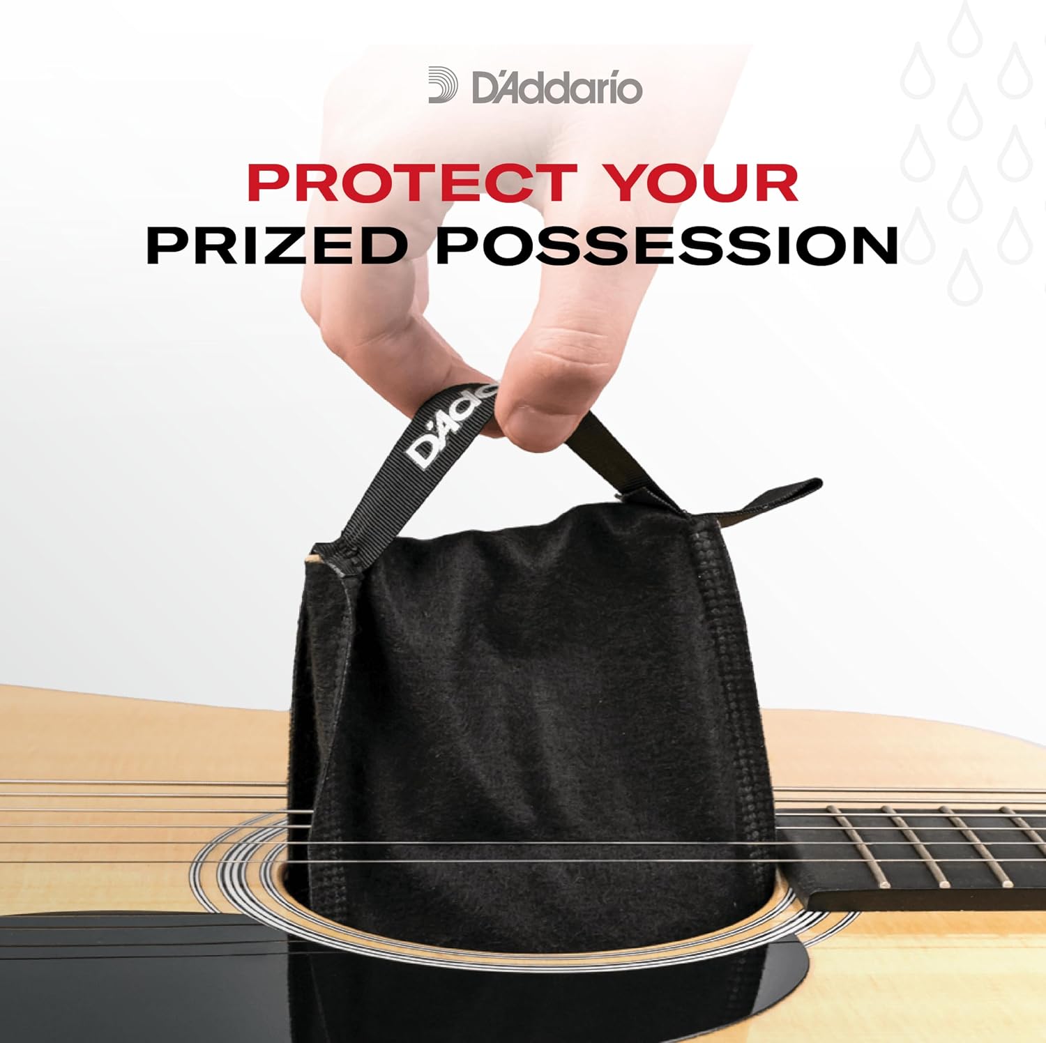 D'Addario Humidipak Guitar Maintain Packets, 24-Pack Case Humidity Control