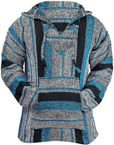 Classic Mexican Baja Hoodie Sweater Pullover