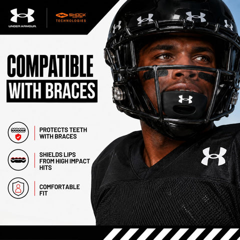 Under Armour Armour Air Lip Guard Blue One Size