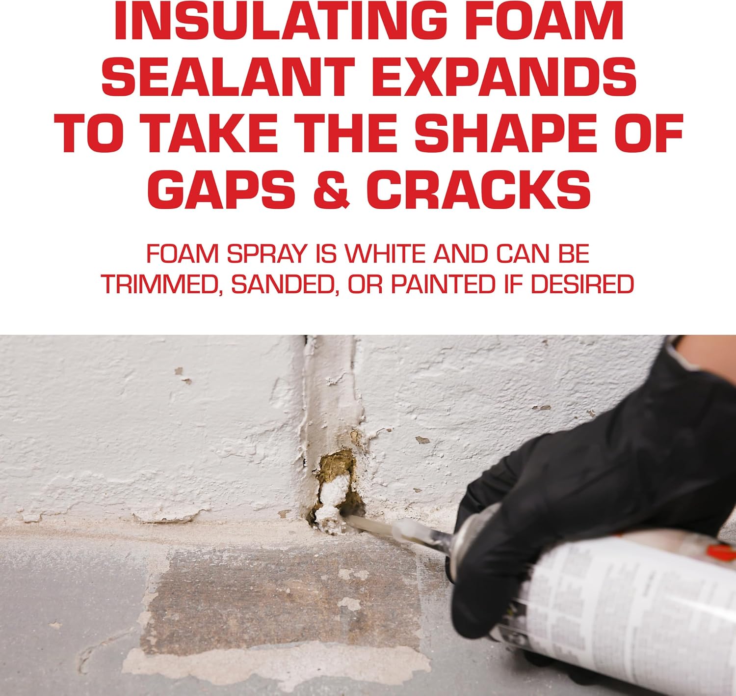 Tomcat Rodent Block Expanding Foam Barrier, 12 oz.