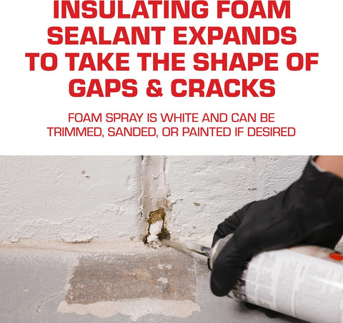 Tomcat Rodent Block Expanding Foam Barrier, 12 oz.