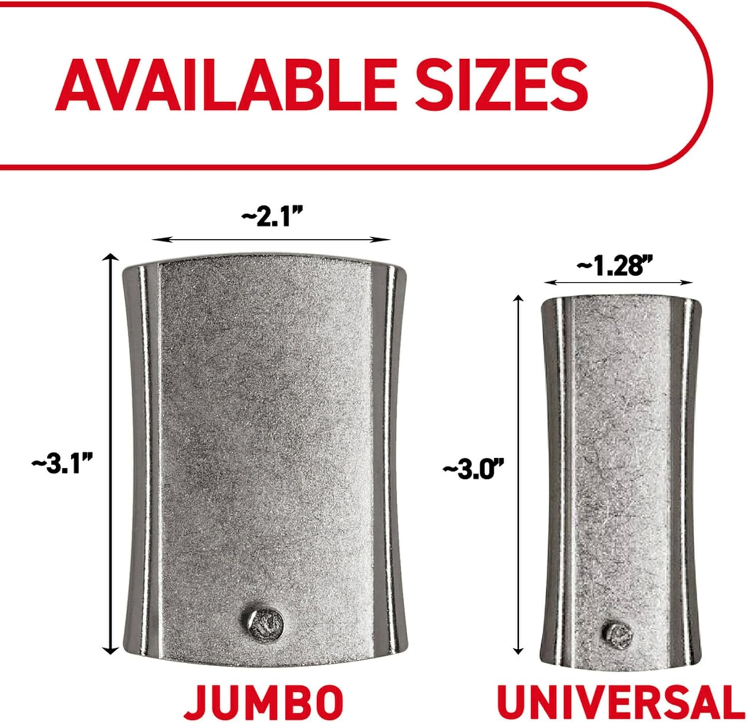 Command 8 lb Universal Hangers, 3 Hangers, 8 Strips