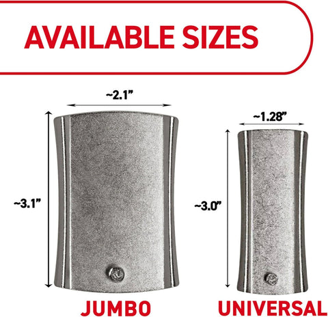 Command 8 lb Universal Hangers, 3 Hangers, 8 Strips