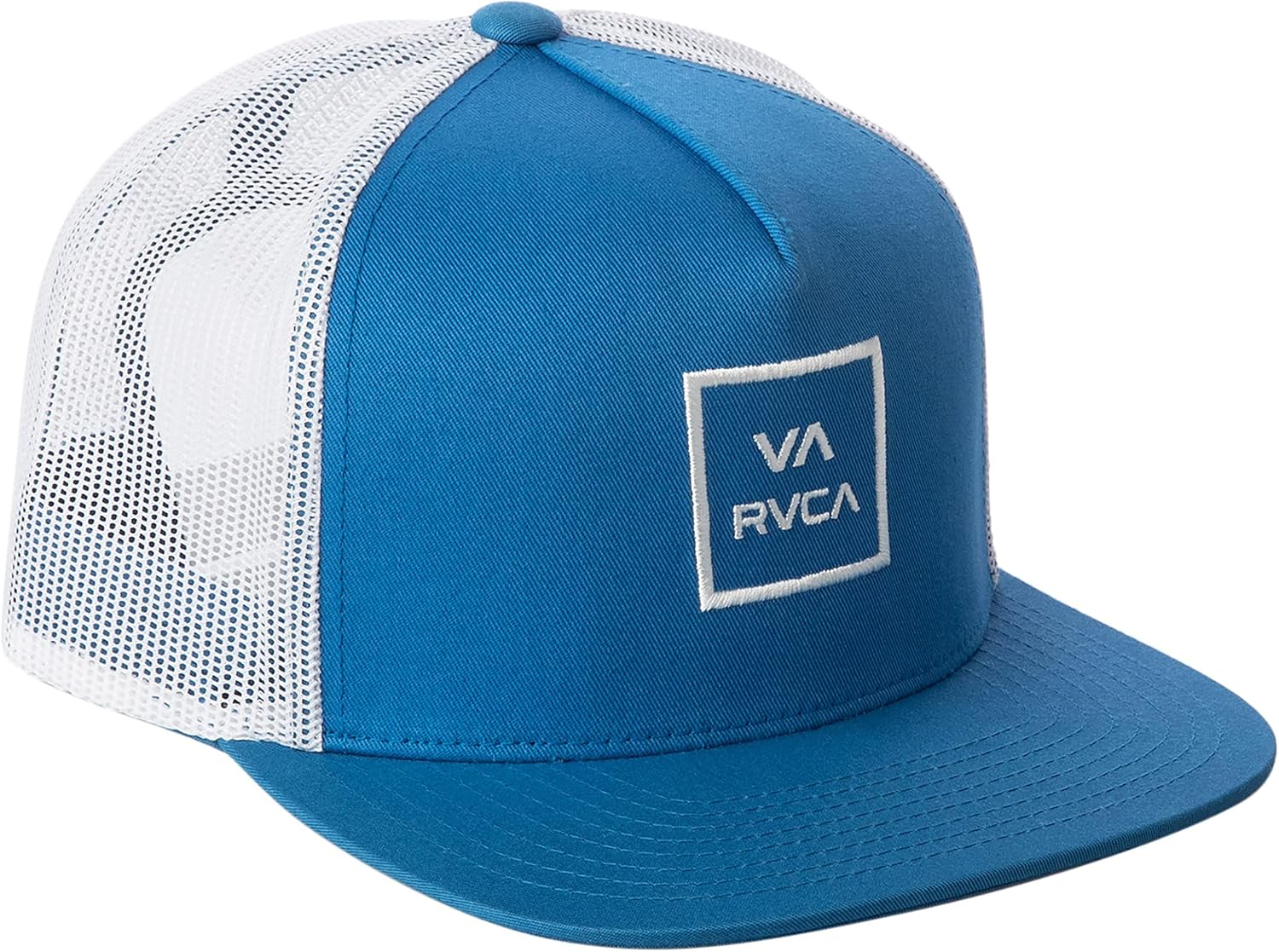 RVCA Men's Trucker Hat, Adjustable Snapback Cap for Streetwear & Skating, Lightweight Breathable All-Day Comfort
