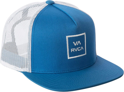 RVCA Men's Trucker Hat, Adjustable Snapback Cap for Streetwear & Skating, Lightweight Breathable All-Day Comfort