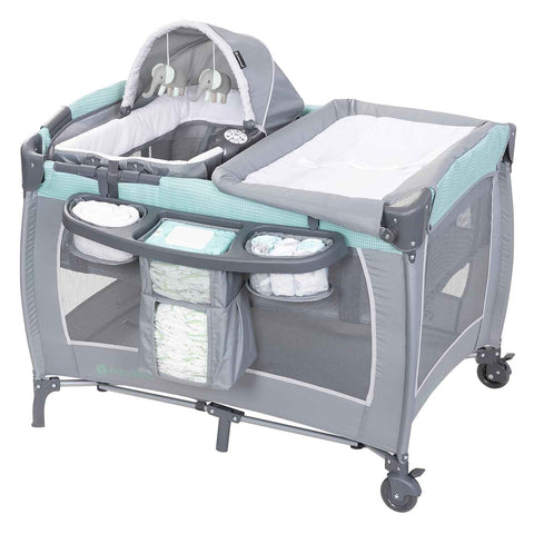baby Trend Lil' Snooze™ Deluxe II Nursery Center® Playard, Funfetti
