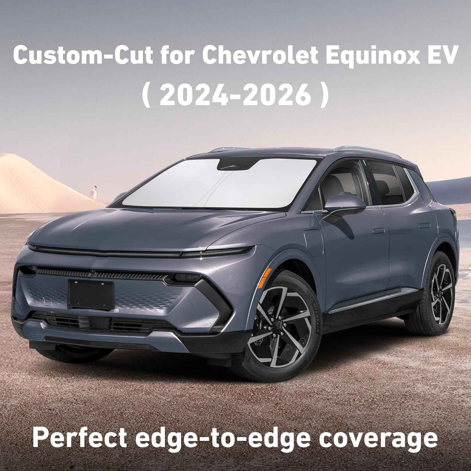 EcoNour Windshield Sunshade Compatible for Chevrolet Equinox EV 2024-2026