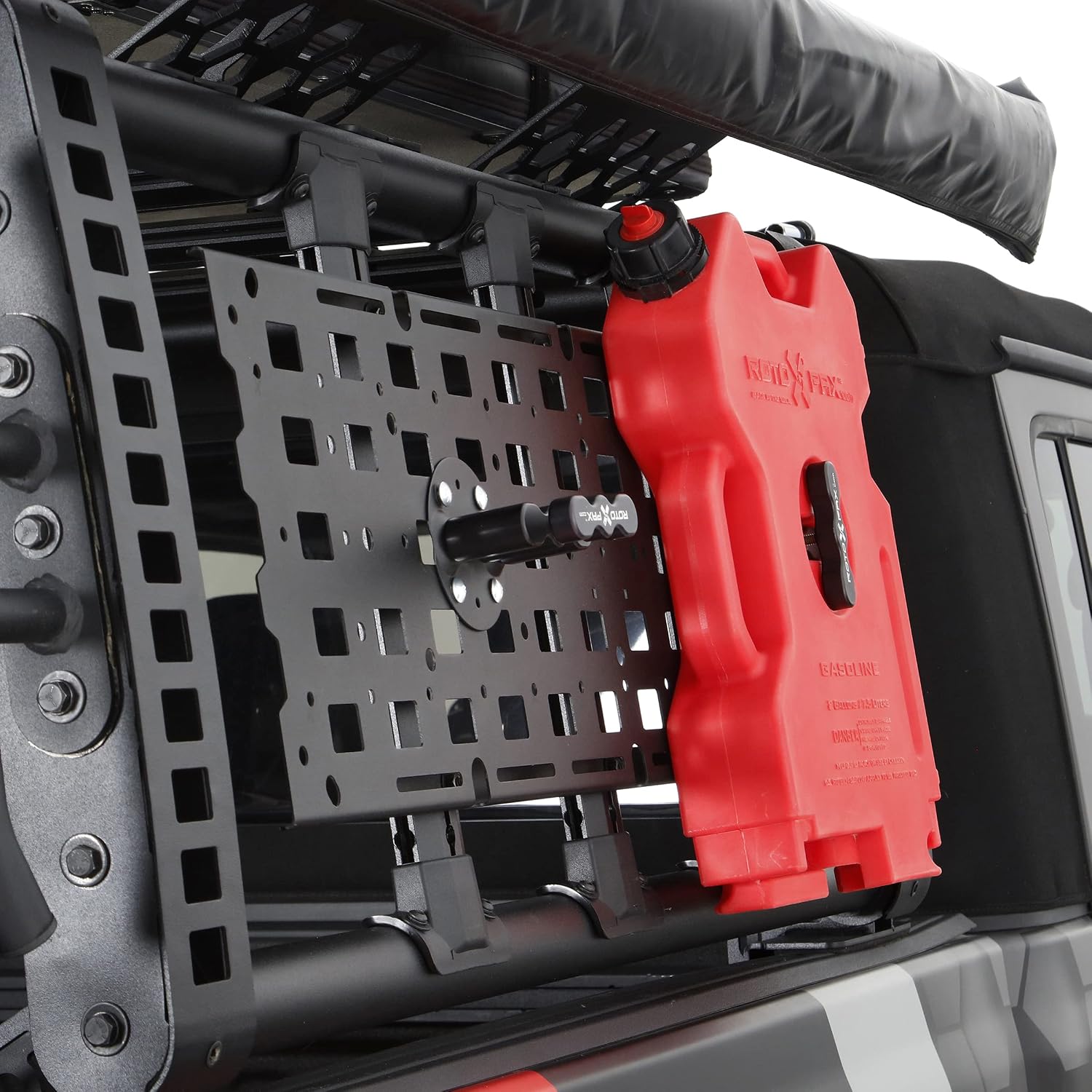 Go Rhino Gear Plate | Mild Steel, Textured Black | 5950020T | Fits Go Rhino SRM Series Roof Racks, CEROS Roof Racks, XRS Overlanding Xtreme Racks, & More