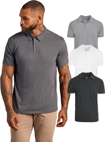 True Classic Mens Novelty Polo Shirts