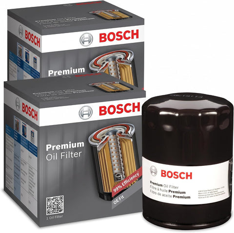 BOSCH 3300 Premium Engine Oil Filter With FILTECH Filtration Technology
