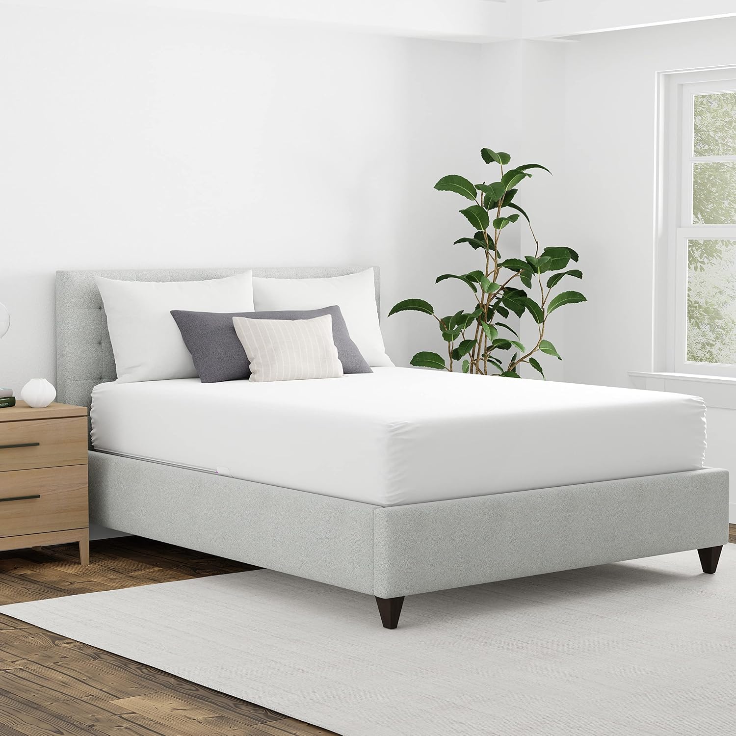 AllerEase Maximum Allergy Mattress Protector, Twin XL Size