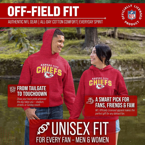 NFL Starting Fresh Fleece Hoodie - Pro Football Pullover Sweatshirt