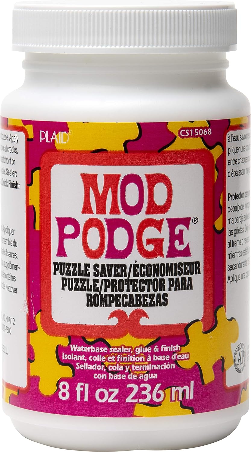 Mod Podge Puzzle Saver Glue (2-Ounce), , 2 oz, Original Version 2 Fl Oz