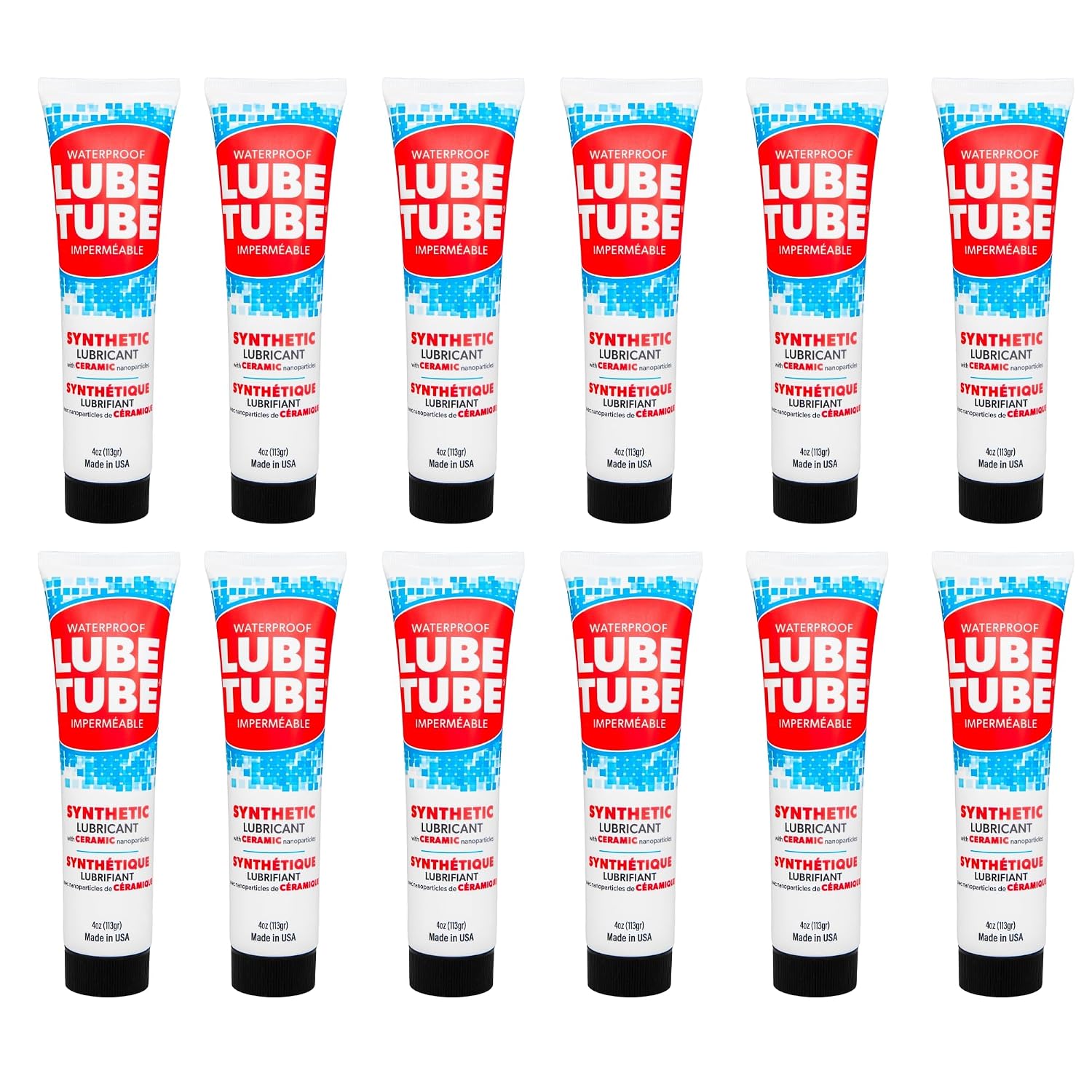 LubeTube 4oz O-Ring Grease – Stops Leaks on Pump & Filter Seals – Non-Sticky Synthetic Grease for Pool Equipment, Plumbing, RV & Marine – PFAS-Free, Food-Grade, Made in USA