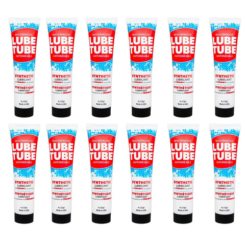 LubeTube 4oz O-Ring Grease – Stops Leaks on Pump & Filter Seals – Non-Sticky Synthetic Grease for Pool Equipment, Plumbing, RV & Marine – PFAS-Free, Food-Grade, Made in USA