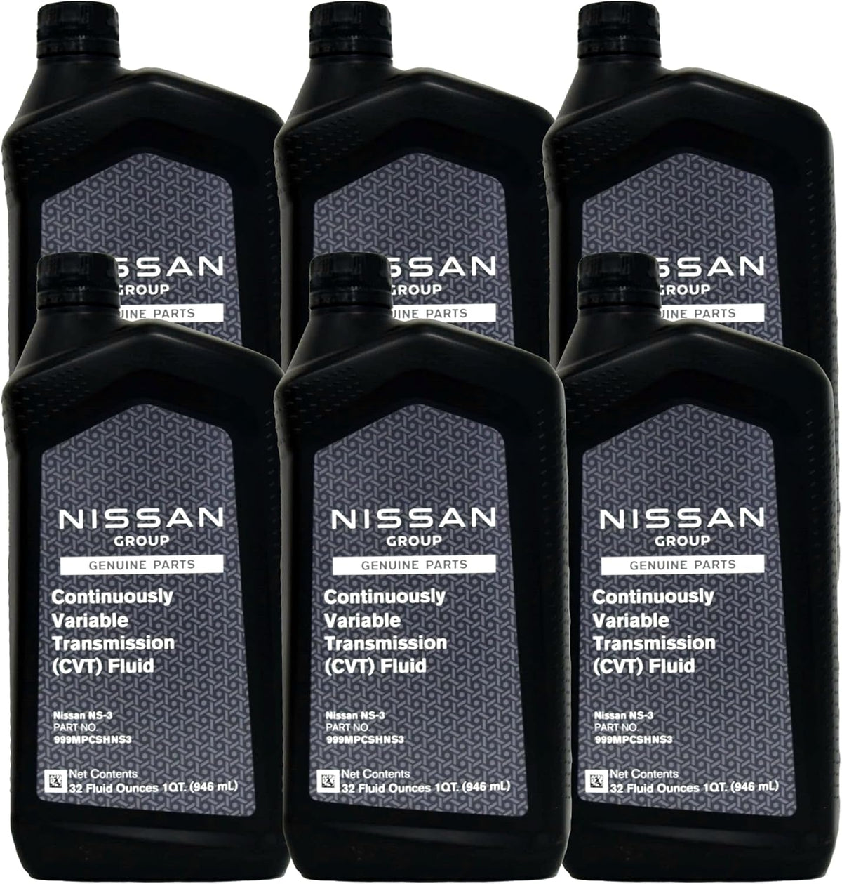 Nissan Genuine OEM NS3 Transmission Fluid - 999MP-CV0NS3-6 Quarts