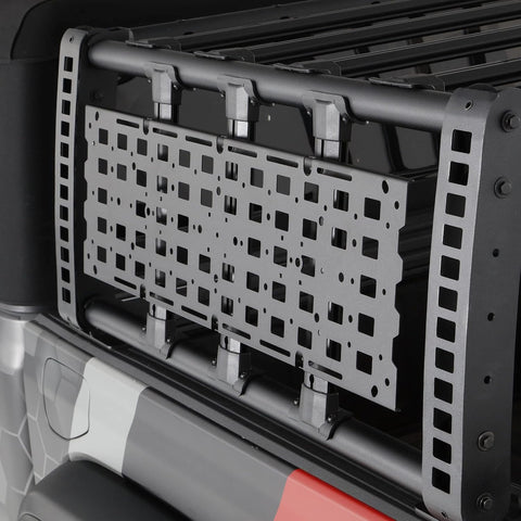 Go Rhino Gear Plate | Mild Steel, Textured Black | 5950020T | Fits Go Rhino SRM Series Roof Racks, CEROS Roof Racks, XRS Overlanding Xtreme Racks, & More