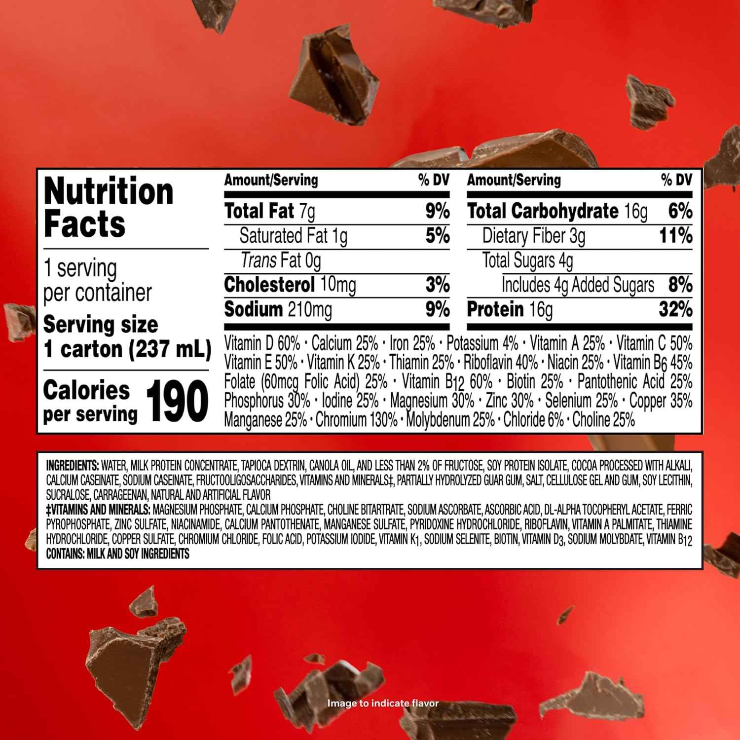 BOOST Glucose Control Ready to Drink Nutritional Drinks with Extra Nutrient Support Drink, Rich Chocolate, 8 Fl Oz, Pack of 24