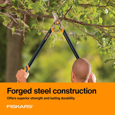 Fiskars 30" Forged Garden Bypass Loppers, 2" Cut Capacity Tree Trimmer