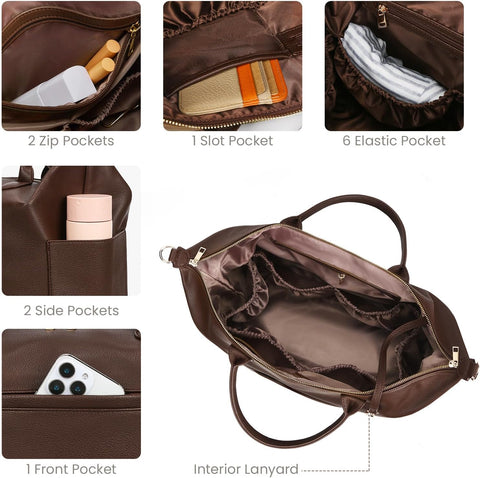 Diaper Bag Tote Convertible Vegan Leather Diaper Tote Backpack Diaper Mommy Bags Hospital Bag Work Totes