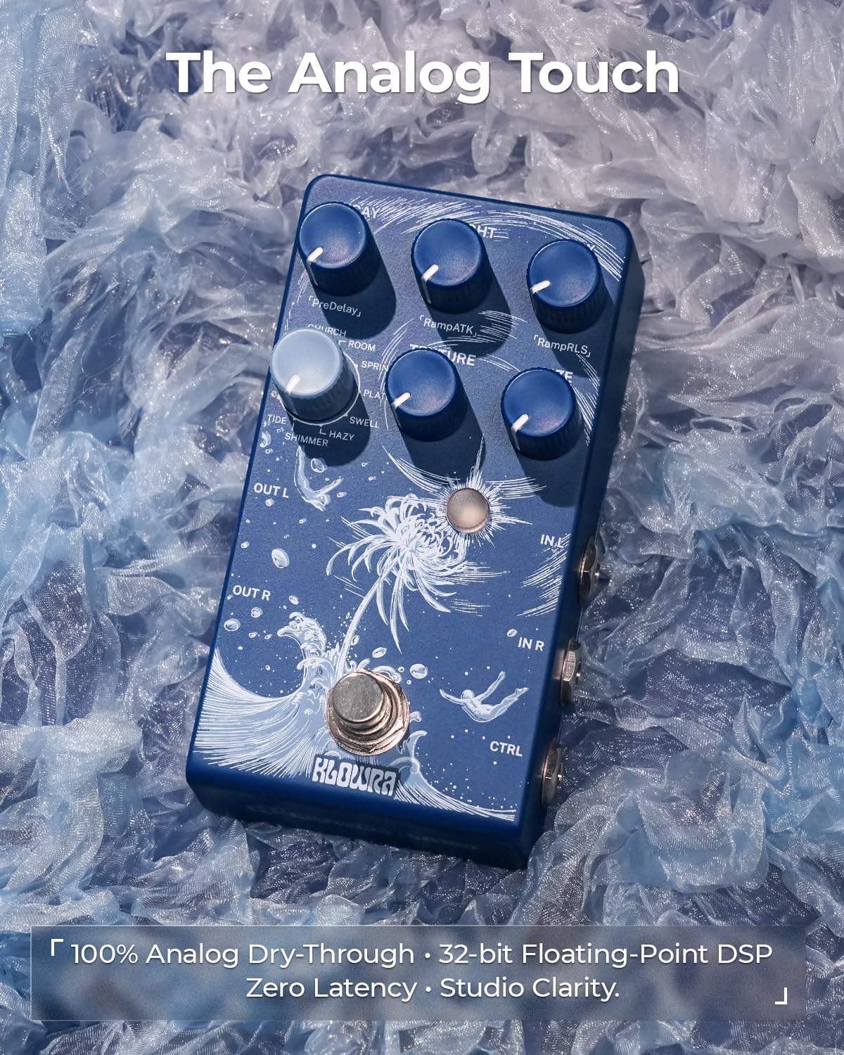 Limbo Reverb Guitar Effects Pedal