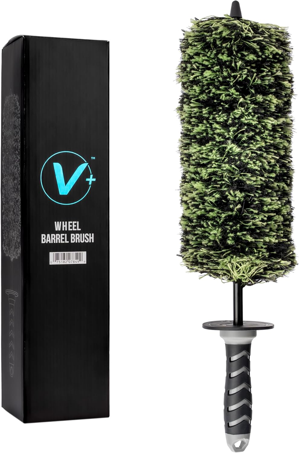 VIKING V+ Wheel Barrel Brush for Deep Wheel Cleaning, 17 Inch Length