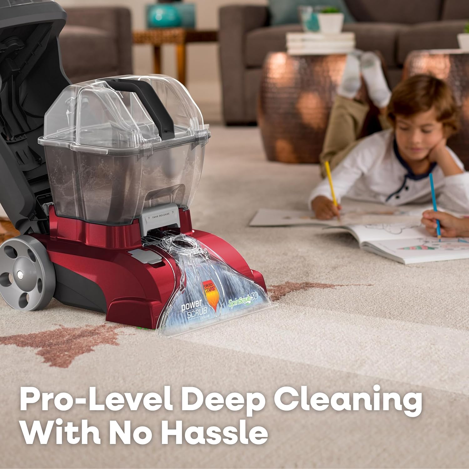 Hoover PowerScrub Deluxe Carpet Cleaner Machine, Pet & Upholstery Tools