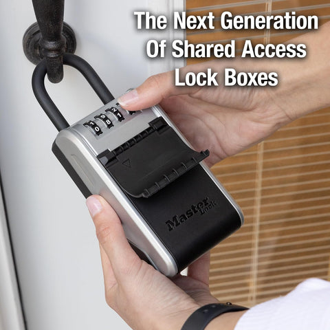 Master Lock High Capacity Key Lockbox, Combination Dial, Removable Shackle
