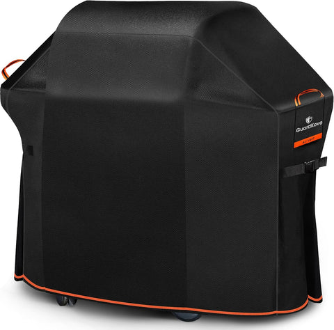 [Upgraded 1000D Heavy Duty Fabric] 52 inch Grill Cover for Outdoor Grill
