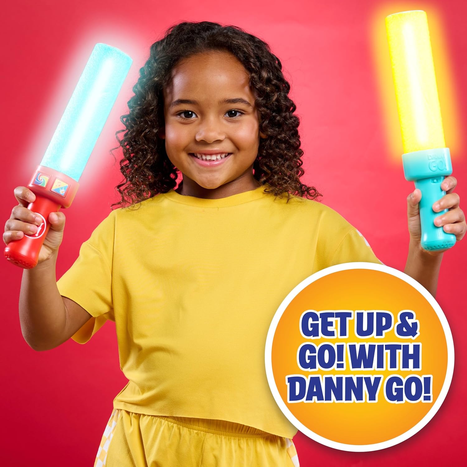 Danny Go! Color Beat Drumsticks - Light-Up Musical Drumsticks Toy