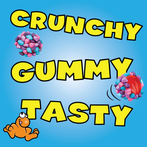 NERDS Gummy Clusters Very Berry Candy, Crunchy & Gummy, 18.5 Ounce (Pack of 5)