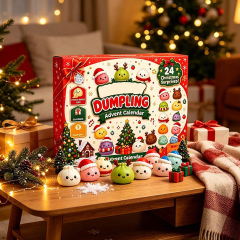 2026 Christmas Squishies Advent Calendar, 24-Day Countdown for Adults