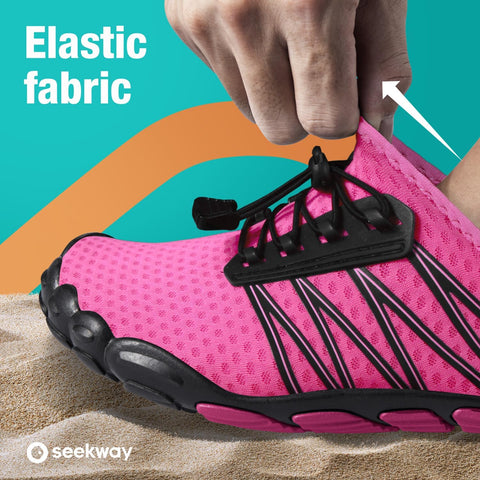 SEEKWAY Water Shoes Men Women Adult Quick-Dry Aqua Sock Barefoot for Beach Swim River Pool Lake Hiking Kayaking Surfing