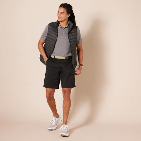 Amazon Essentials Men's Classic-Fit 9" Inseam Moisture-Wicking Golf Shorts, Functional Pockets (Available in Big & Tall)