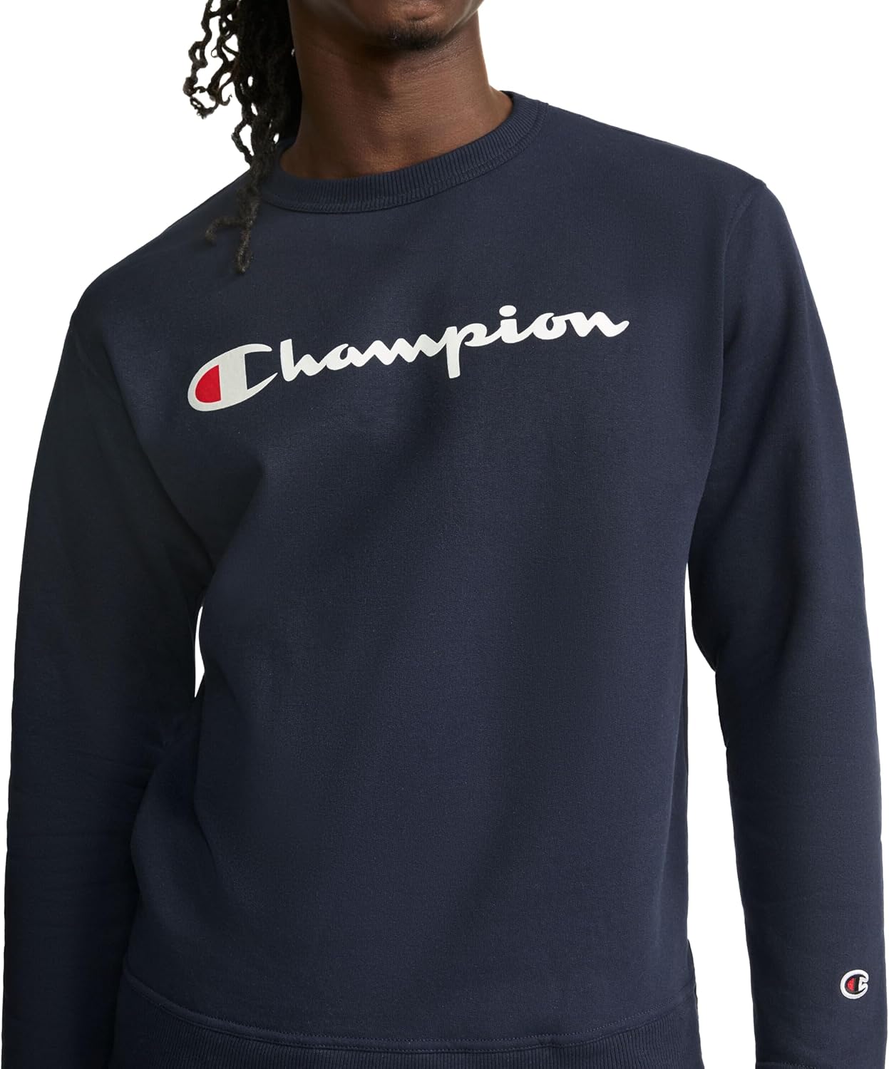 Champion Men's Fleece Crewneck Sweatshirt (Reg. Or Big & Tall)