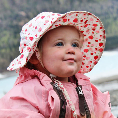 JAN & JUL Adjustable Cotton Floppy Sun Hat with 50+ UPF Protection for Girls