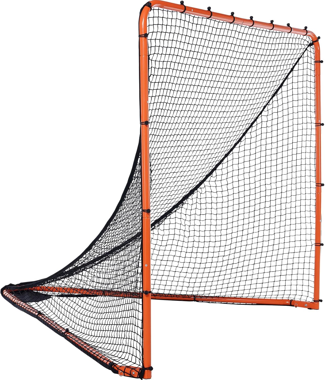 VEVOR Lacrosse Goal,Complete Portable Lacrosse Net Training Accessory Set