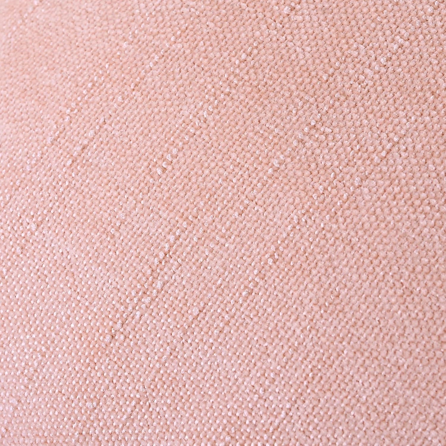 Set of 4 Soft Textured Decorative Throw Pillow Covers 20x20 Inch Cozy Farmhouse Cushion Cover Square Accent Pillow Cases for Bed Couch Sofa Living Room, Light Pink