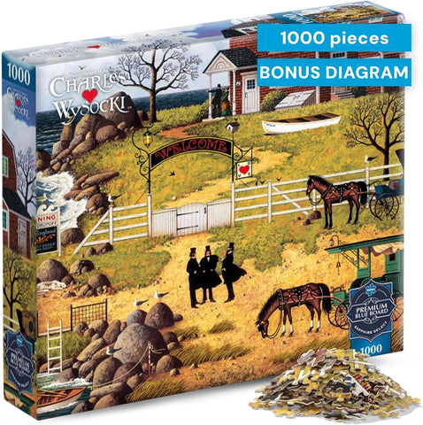 Buffalo Games - Charles Wysocki Formulating the Plan - 1000 Piece Puzzle