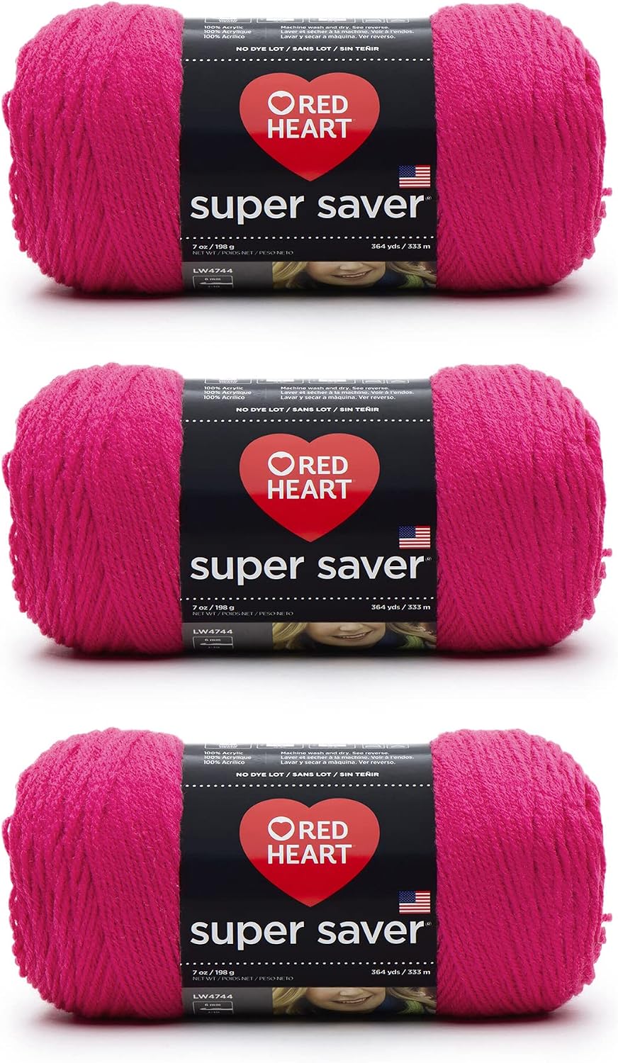 RED HEART Super Saver Yarn, Buff
