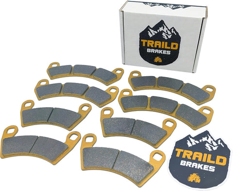 Traild Ceramic Brake Pads for Polaris RZR XP Turbo 2016-2026 Front & Rear