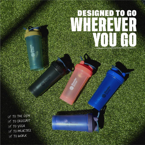 BlenderBottle Classic V2 Plastic Shaker Bottle 20 oz Black