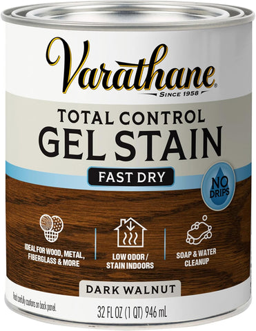 Varathane Total Control Dark Walnut Gel Stain