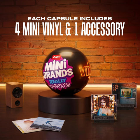 Mini Brands Really Works Vinyl Capsule Series 1 (2 Pack) By ZURU