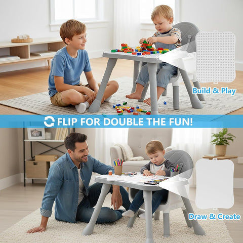 6 in 1 Baby High Chair for Babies and Toddlers, Booster Seat, Toddler Chair