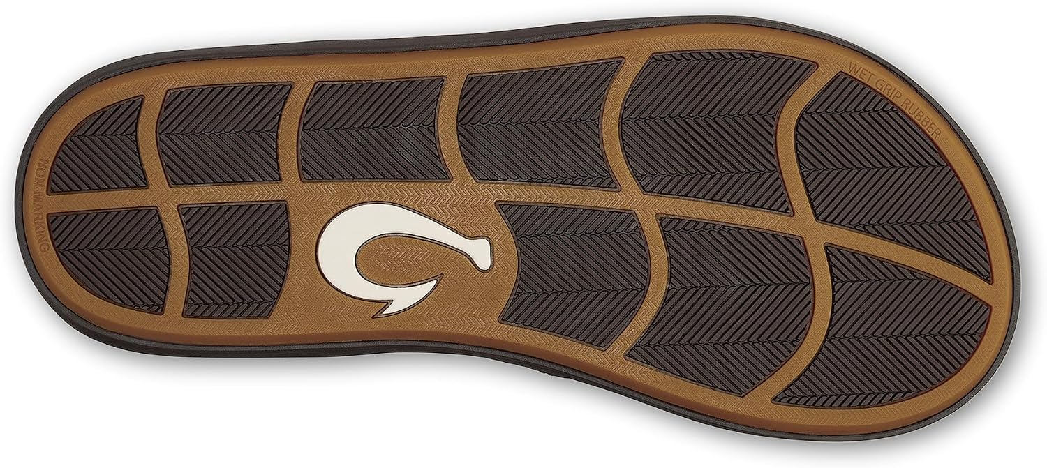 OluKai Ki'i Men's Flip Flops with Arch Support, Beach & Casual Sandals