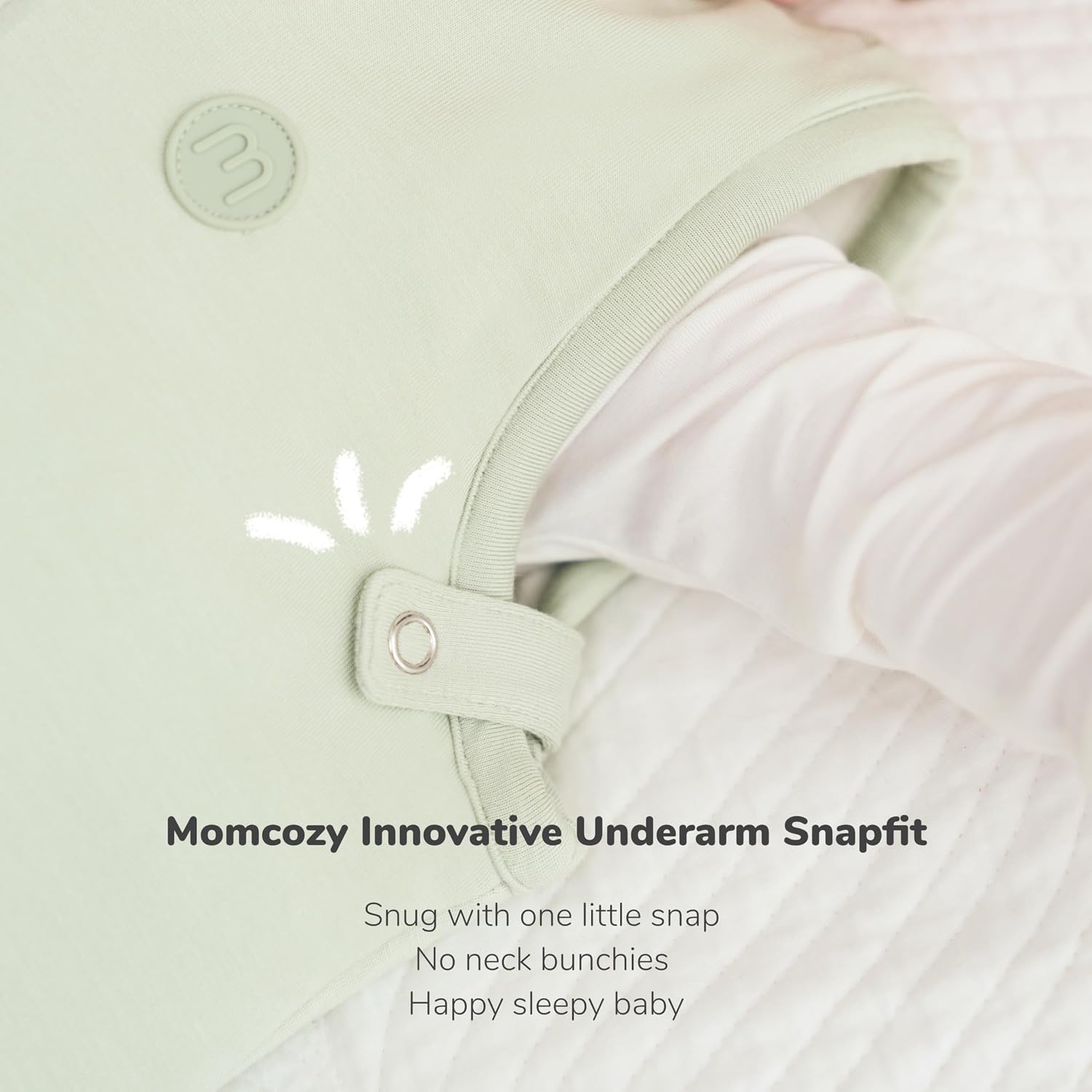 Momcozy Sleep Sack for Baby 6–12 Months, 1.5 TOG Baby Wearable Blanket