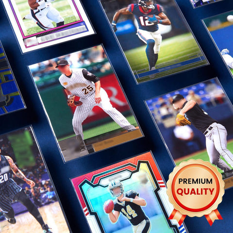 600ct Clear Card Sleeves for Trading Cards, Baseball Sports Soft Sleeves